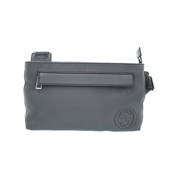 Gucci GG Body Interlocking Leather Bag Belt - Picture 1 of 8